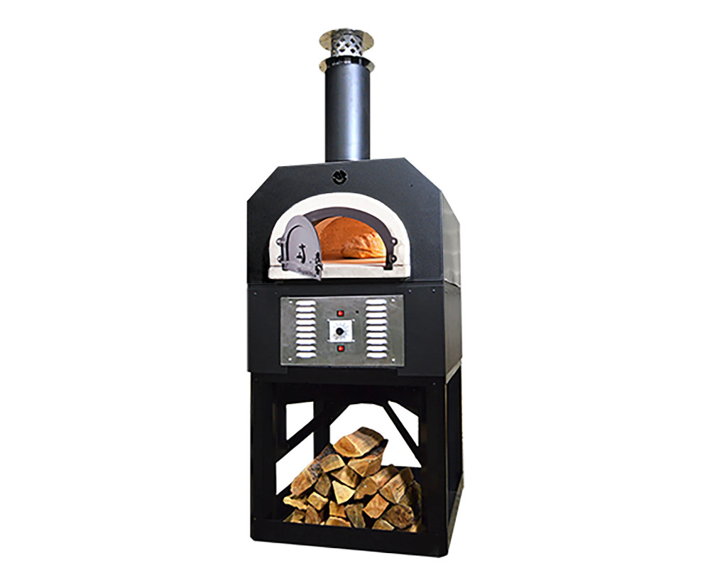 Chicago Brick Oven750 Dual Fuel Commercial With Stand CBOOSTD750