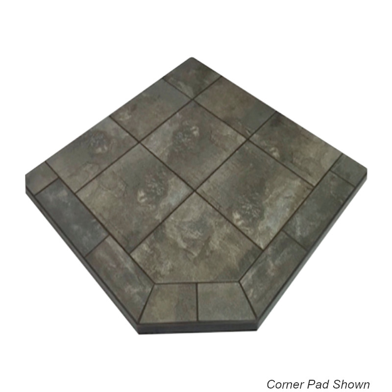 Diamond Hearths Standard Or Corner Hearth Pad - Najavo Nero ...