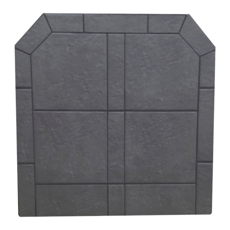 Diamond Hearths Standard Or Corner Hearth Pad Pewter